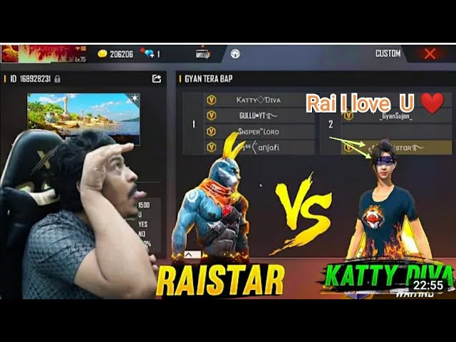 Raistar Vs Happy Prince ,Katty Diva Gyan Rishab,Katty Diva purpose Rasitar@ Raistar|Use 🎧🎧@ Rai star