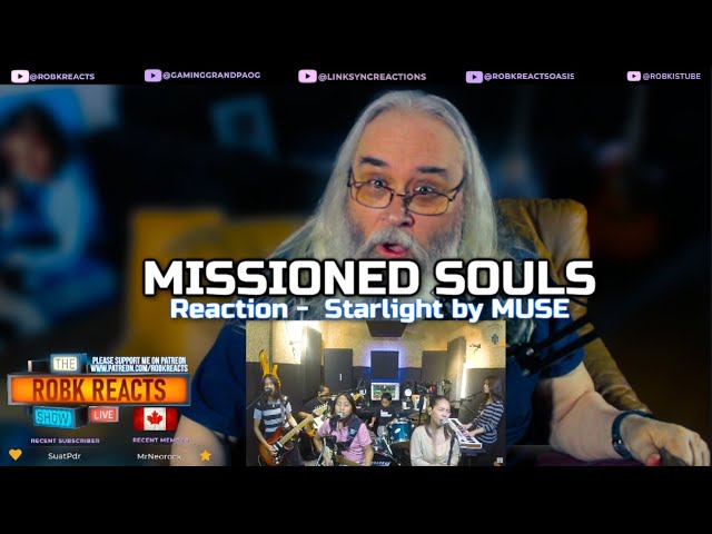 MISSIONED SOULS Reaction -  Starlight by MUSE - family band cover