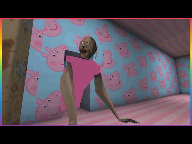 ► Granny Game Horror Escape Gameplay | Granny Peppa Pig House Ep29