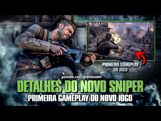 PRIMEIRA GAMEPLAY DO NOVO SNIPER ELITE - SNIPER ELITE: RESISTANCE