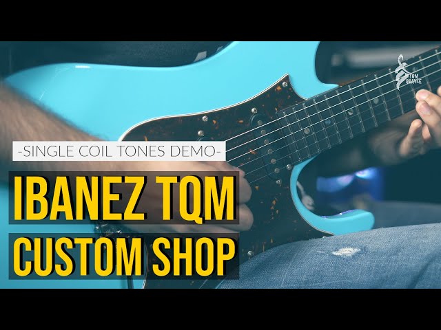 IBANEZ TQM CUSTOM | Single Coil Tones Demo | TOM QUAYLE