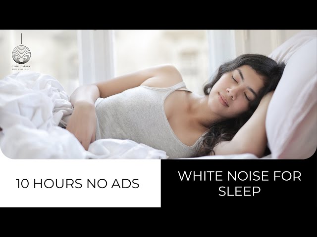 Fall Asleep Instantly with Soothing White Noise - BLACK SCREEN -10 Non-Stop hours