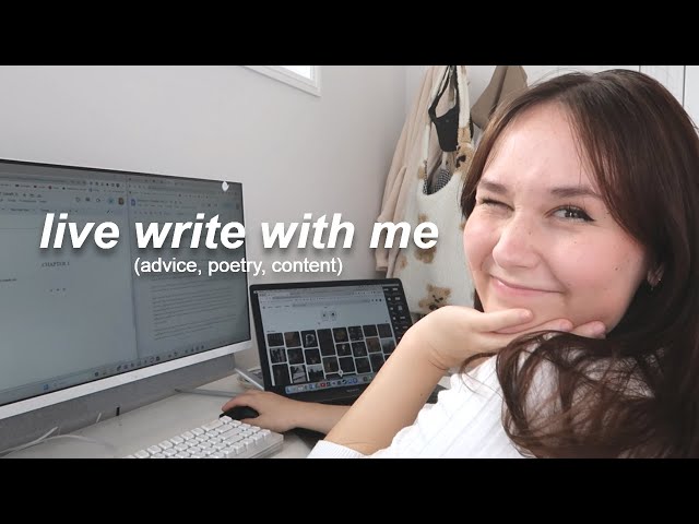 live writing chat with me! ‧₊˚🖇️✩ let's chat about content, over-sharing, ghostcide + writing tips!)