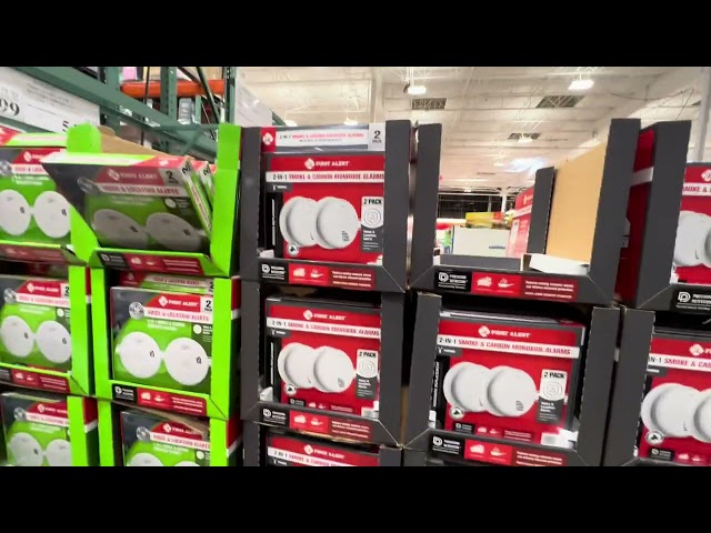 Costco 🚬Smoke & Carbon Monoxide Detectors 👉Good DEAL Wire or battery👍