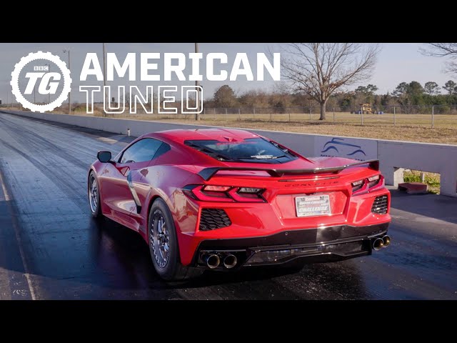 WORLD'S FASTEST C8 CORVETTE: 1,350hp+ Twin-Turbo Drag Car | Top Gear American Tuned ft. Rob Dahm