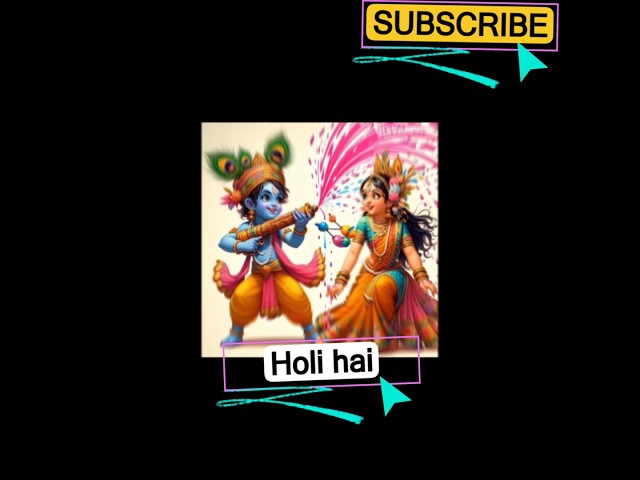 #Bal#Radha🙏🌹Krishna🙏Holi special Stetus Song