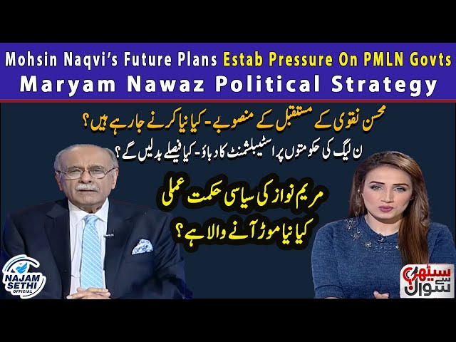 Mohsin Naqvi’s Future Plans | Estab Pressure On PML-N Govts | Maryam Nawaz Political Strategy