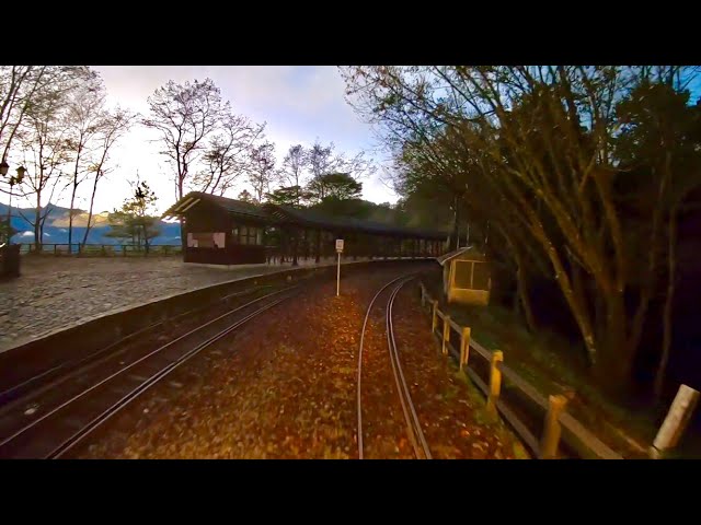 【Alishan Forest Railway】Cab Ride View of Sunrise Train (Alishan ~ Chushan)