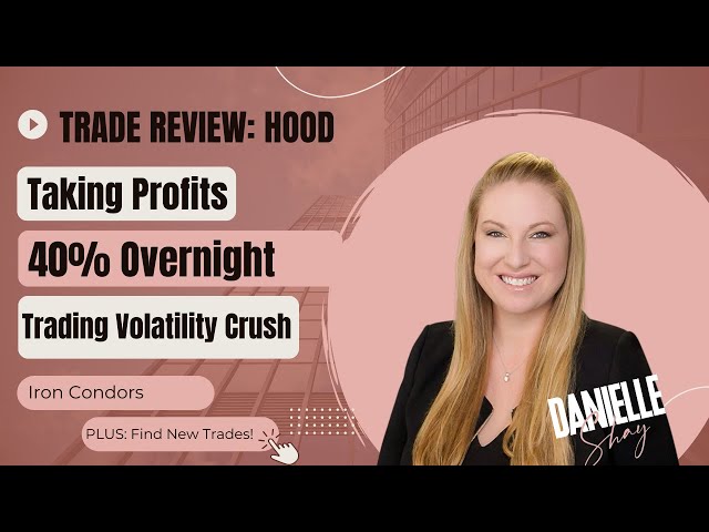 Trade Review : Trading Volatility Crush