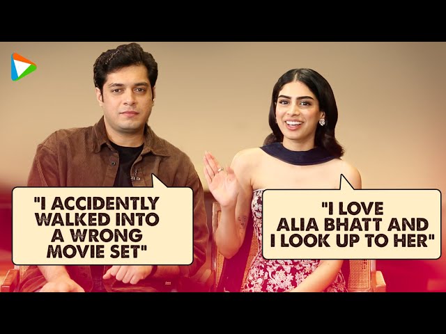 "We both are very reserved people" | Junaid Khan | Khushi Kapoor | Loveyapa | Bollywood Hungama