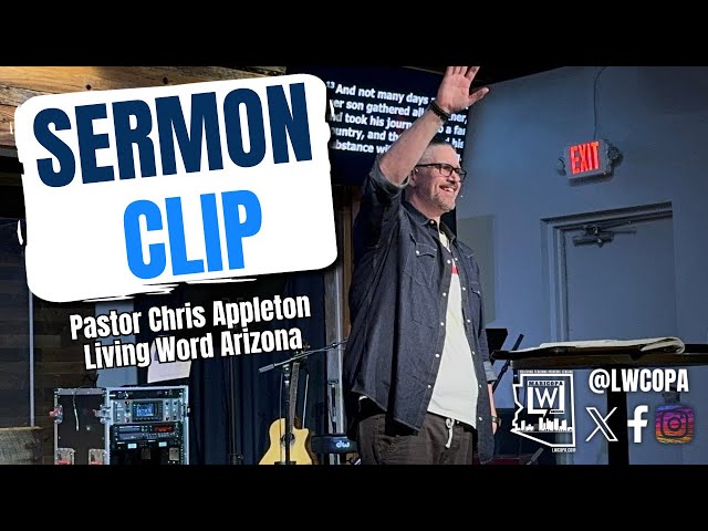 Sermon Clip | Let Us (Part 2) | Pastor Chris Appleton | LWCOPA