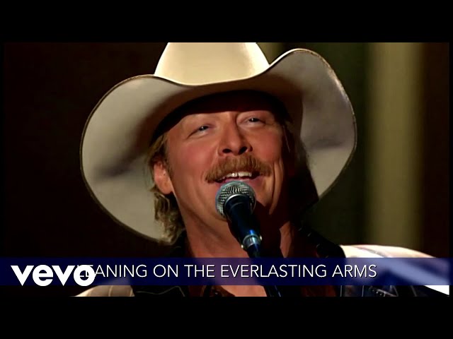 Alan Jackson - Leaning On The Everlasting Arms Lyric Video