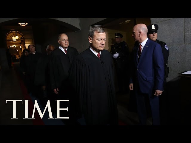 Senators Are Sworn In By Chief Justice For Trump Impeachment Trial | TIME