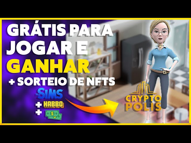 ESSE PROMETE! NOVO JOGO NFT GRÁTIS PARA JOGAR E GANHAR QUE MISTURA THE SIMS E HABBO HOTEL + SORTEIO