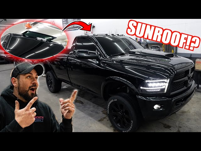 The FIRST EVER G56 Single Cab Cummins SUNROOF is Complete!!