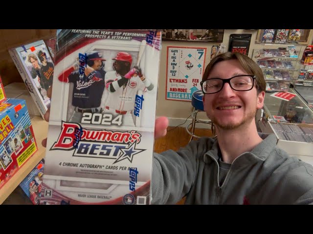 HUGE CASE HIT + GOLD AUTO! 2024 BOWMAN’S BEST BASEBALL OPENING! AMAZING PRODUCT!