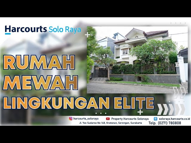 REVIEW JUAL RUMAH Mewah 2 Lantai Lingkungan Elite di Solo Baru