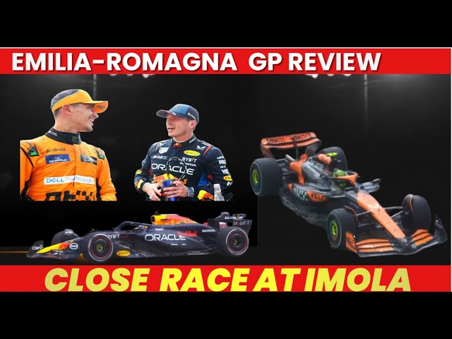 2024 Emilia Romagna GP Review: Imola Redbull VS McLaren