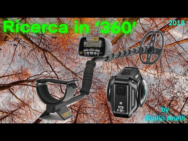 Garrett At Gold e Nikon 360 nel 2018 #metaldetector #metaldetecting #garrett #360video