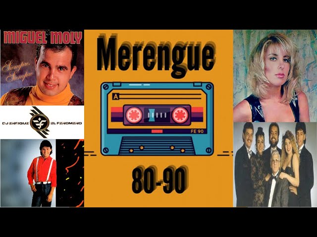 MERENGUE CLASICO - MIX RETRO - LO MEJOR DEL MERENGUE DE LOS 80 (DJE.F.)