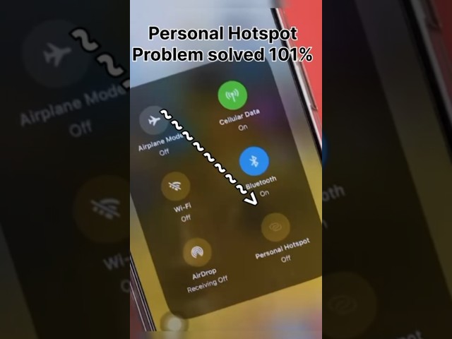 Iphone hotspot problem solved #iphone #iphone13 #iphone11 #iphone15 #hotspot