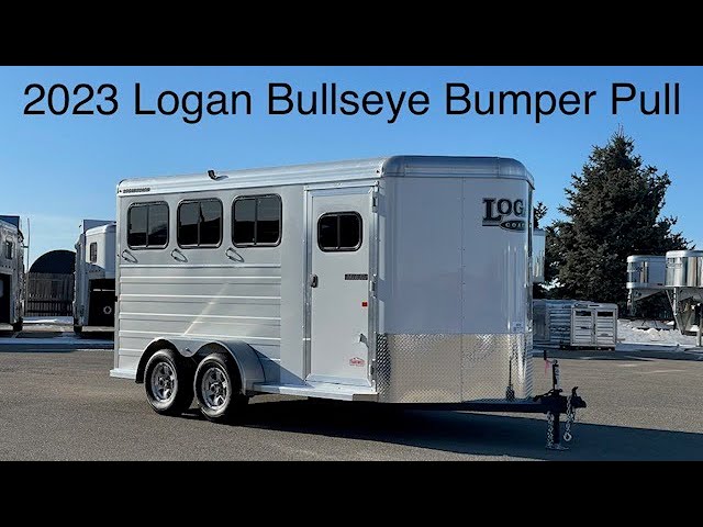 2023 Logan Coach Bullseye 3 Horse Bumper Pull - 5N221748