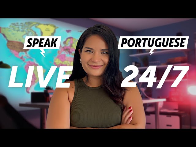 Speak Portuguese 24/7 with PortuguesePod101 TV 🔴 Live 24/7