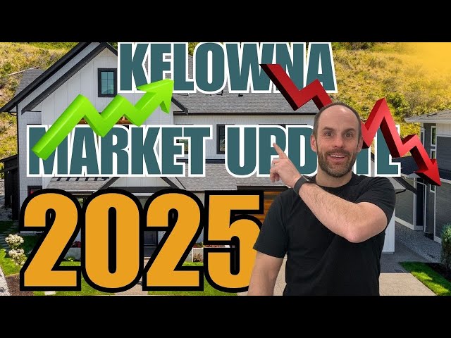 Kelowna Real Estate Market Update – January 2025 | Home Prices, Sales & Trends