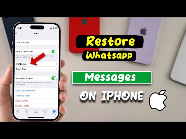 How to restore whatsapp messages on iphone (2025)