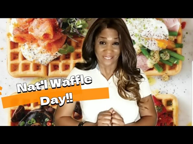 National Waffle Day 2024 🌟