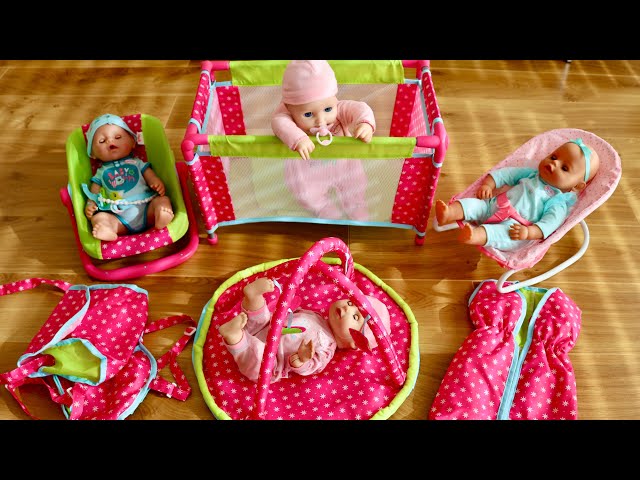 Baby Born Baby Annabell 6 in 1 Nursery Center Many Baby Dolls care Routine Pretend play