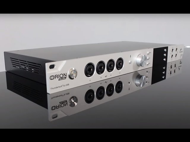 Antelope Audio presents the new Orion Studio Audio Interface