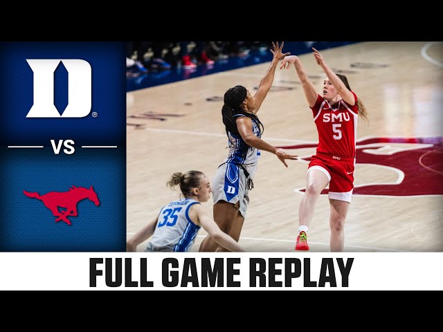 Duke vs. SMU Full Game Replay | 2024-25 ACC Women's Basketball