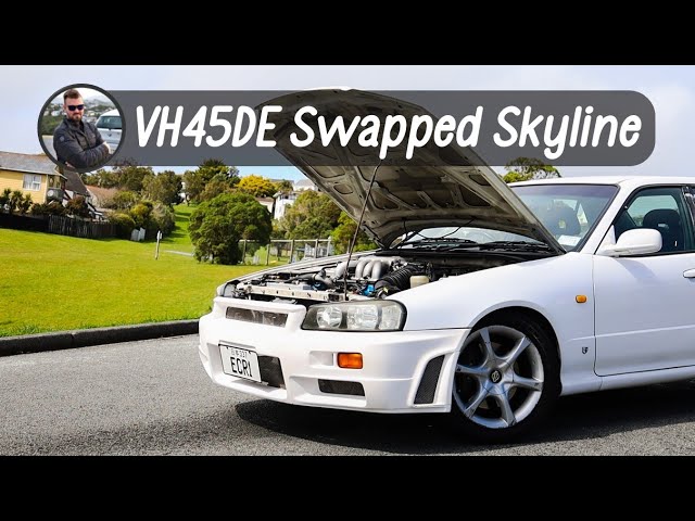 *V8 Swapped* R34 Nissan Skyline Review