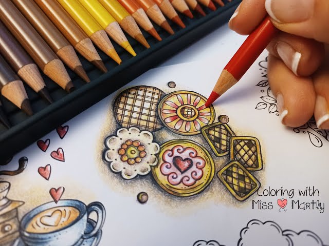 Coloring: Meine Reise durch Europa by Rita berman | Cookies with Polychromos