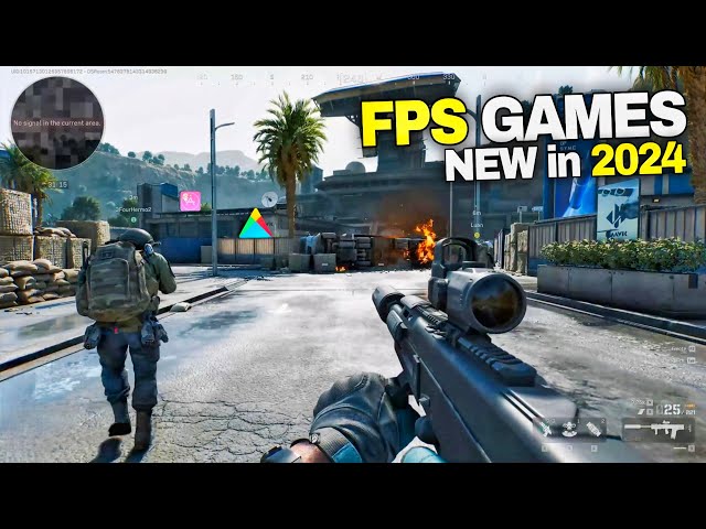 Top 10 New Best FPS GAMES for Android & iOS 2024 (Offline/Online)