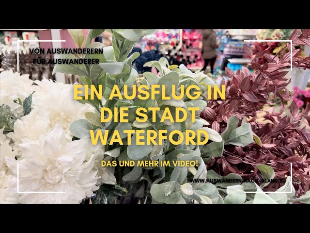 REUPLOAD /// City Trip Waterford / The Book Store / Weihnachtsmarkt