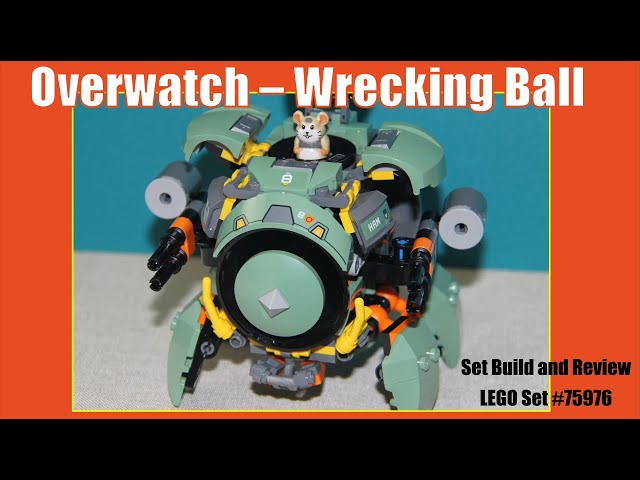 LEGO Overwatch - Wrecking Ball - set construction and review