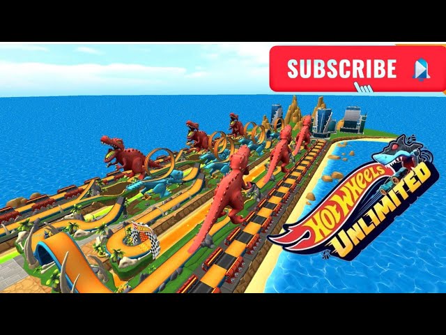 Hot Wheels Unlimited Dino Theme