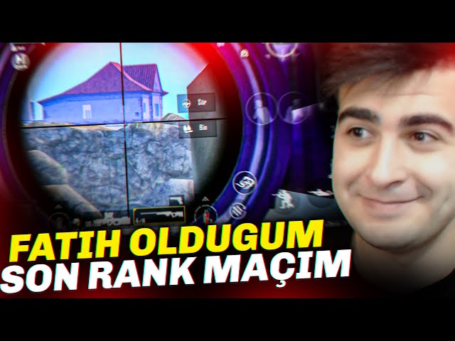 FATİH OLDUĞUM SON RANK MAÇIM! C8S22