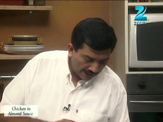 Khana Khazana - Ramzan Special - Chicken in Almond Sauce - Recipe by Sanjeev Kapoor - Zee TV