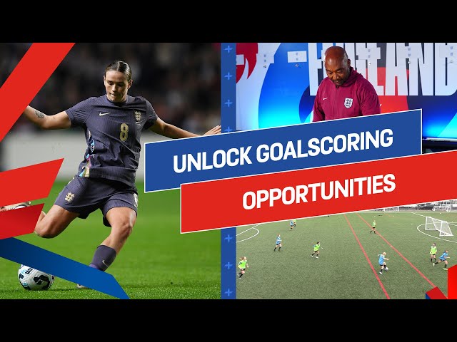 Pass, turn, score | Session three | Attacking skills six-week training programme