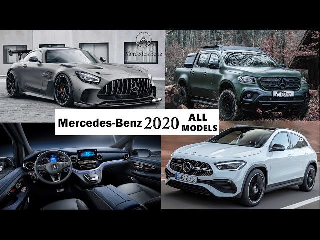 Mercedes-Benz 2020 All Model Cars | CLA CLS GLA AMG GT GLB GLC GLE GLS CLS (A,B,C,E,G,S,V,X)CLASS