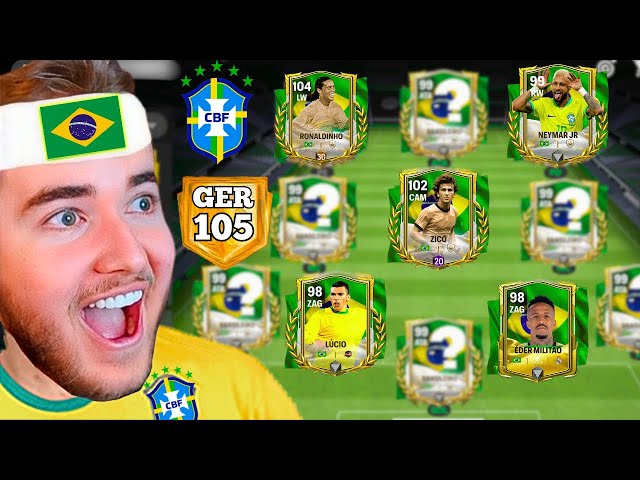 MONTEI A SELEÇÃO BRASILEIRA DA COPA AMÉRICA🟡🟢2 BILHÕES TIME DO FC MOBILE