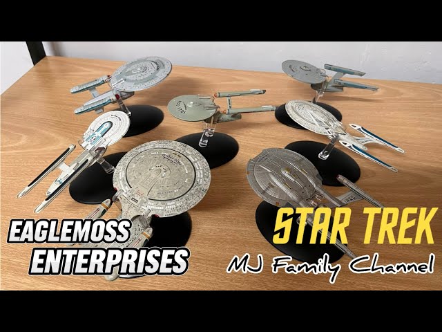 Reviewing All 7 Eaglemoss Star Trek USS Enterprise Models