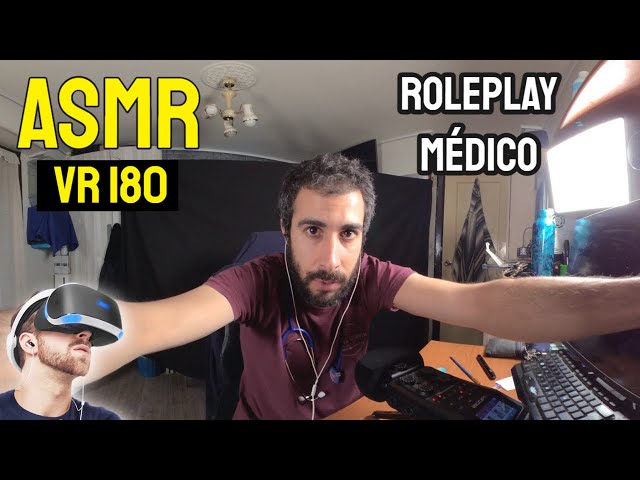 ASMR VR180 Español | ROLEPLAY Médico Dolor de Cabeza