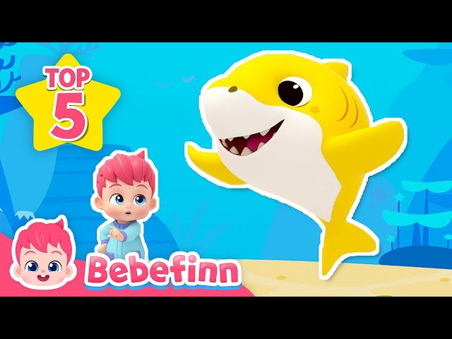 Mix - Good Morning Song, Baby Car, Dinosaur and Ten Little Sharks #bebefinn #nurseryrhymes