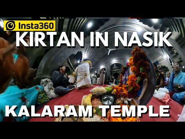 Insta 360 Degree Satsang Kirtan Experience at Kalaram Temple, Nashik | Maharashtra India 4K