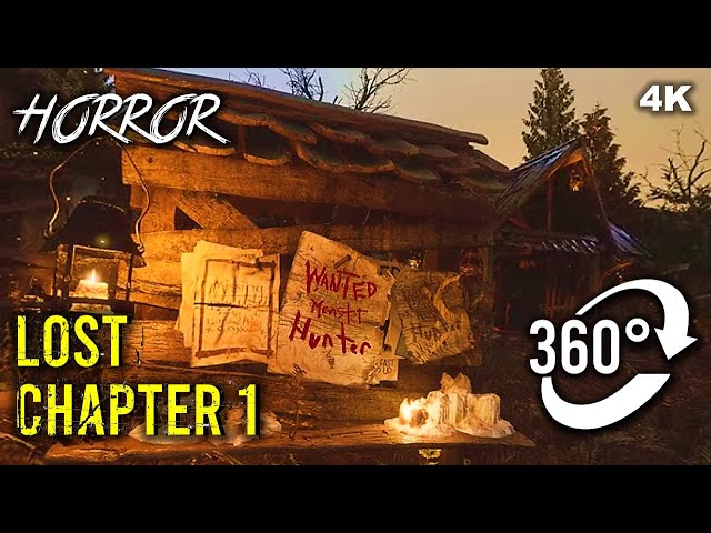 Lost in Nowhere (Part 1) | Something is chasing me in a haunted village | 360 VR Horror Video