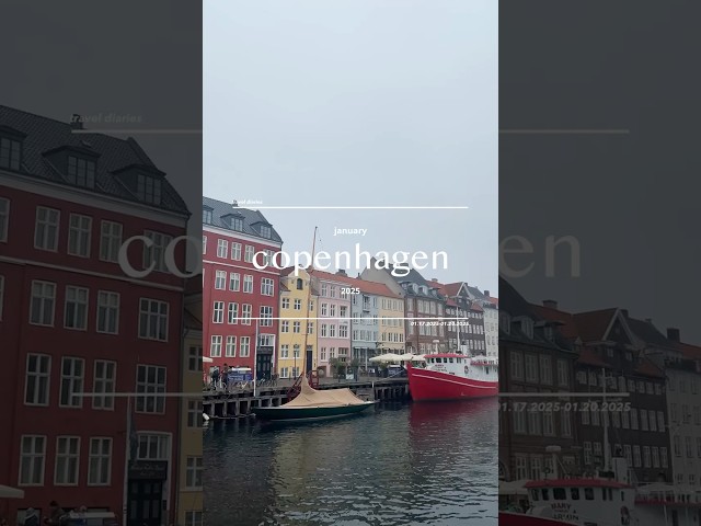 let's take a solo trip to copenhagen! 🥐☕️ #travel #vlog #travelblogger #copenhagen #solotravel